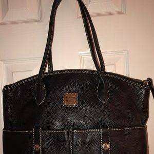 Dooney & Bouke Peeble Leather Satchel